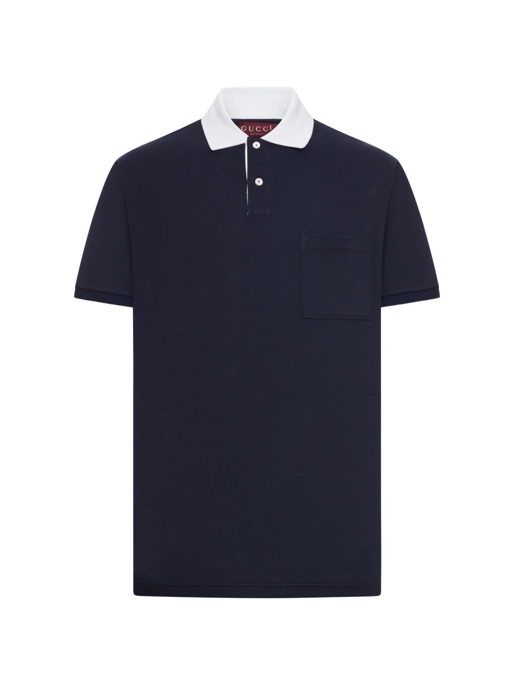chest-pocket short-sleeved polo shirt 854632 XJHOG4002 GUCCI 