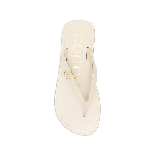 Women's thong sandal with Double G 854815 0R0009540 GUCCI 