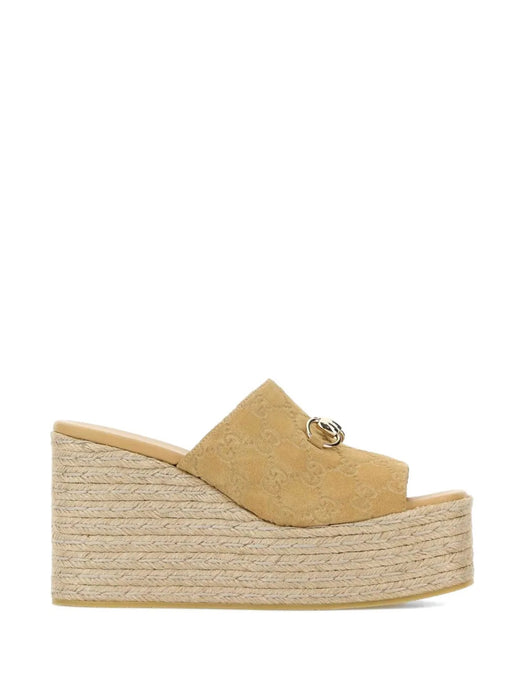 suede platform wedges 855052 AADWE9702 GUCCI 