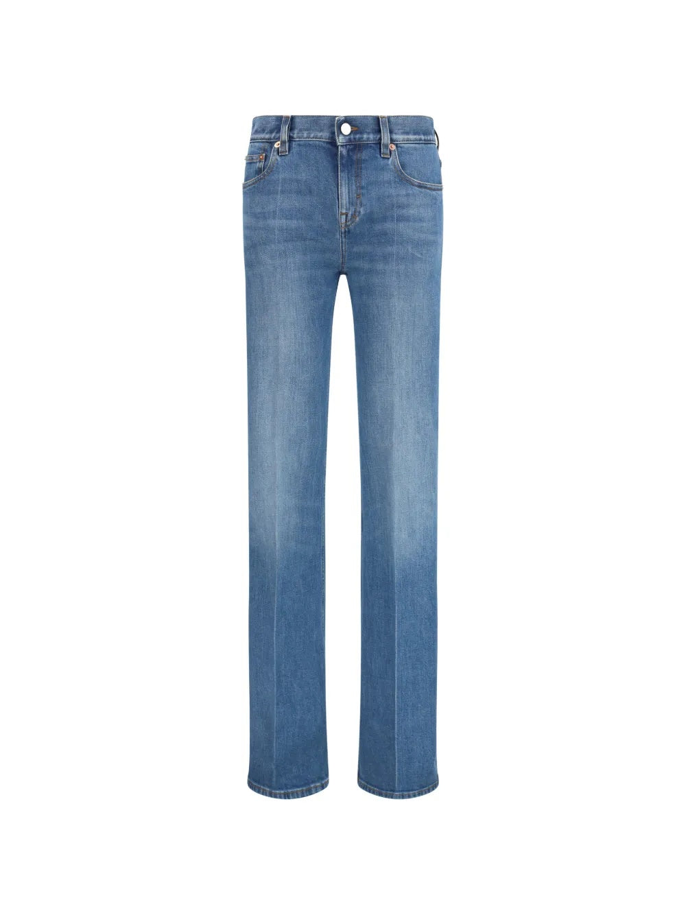 logo-patch flared trousers 855671 XDDFK4011 GUCCI 