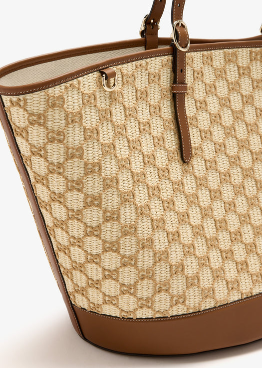 Woven large tote bag 856096 FAFKK9343 GUCCI 