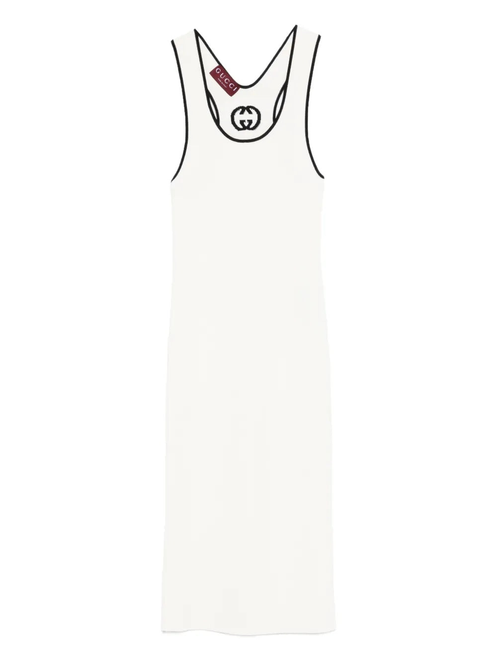 logo-motif midi dress<BR/> 856221 XKFCZ9232 GUCCI 