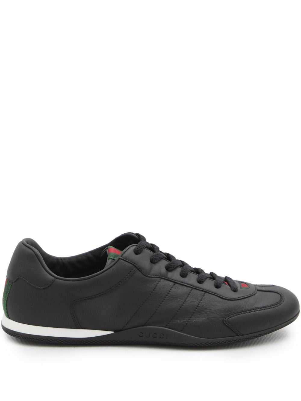 Web-stripe round-toe sneakers 857018 AAFUH1086 GUCCI 