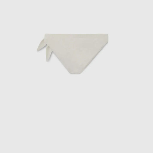 Stretch jersey swim briefs with knot 861242 XHALK1100 GUCCI 