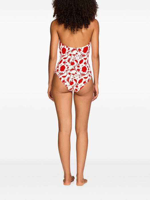 Evia rectangle halterrneck swimsuit 26SSEV21 PRT-PRT HEIDI KLEIN 