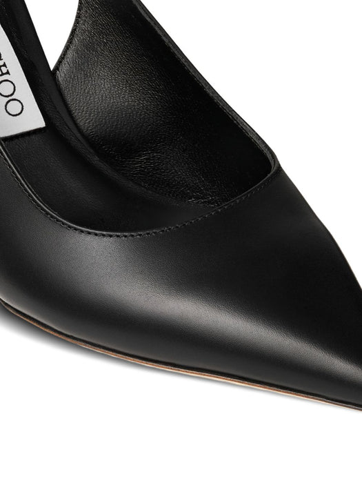 Love pointed slingback court pumps LOVE SB 85 CLF BLACK JIMMY CHOO 