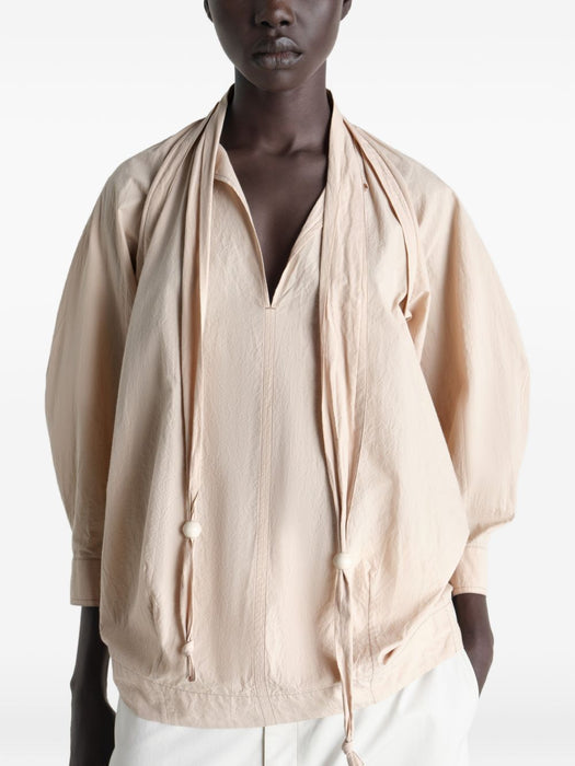 Scarf blouse SH1222 LF1399BG240 LEMAIRE 