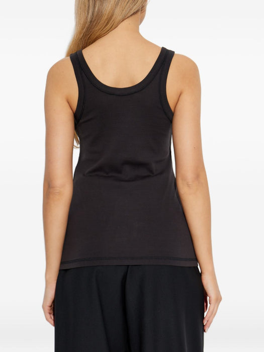 cotton vest TS0001 LJ1016BK998 LEMAIRE 