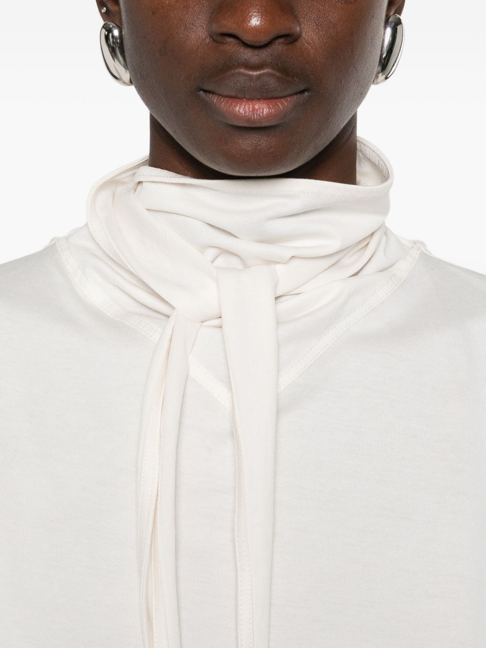 roll-neck short-sleeve T-shirt TS0030 LJ1018WH048 LEMAIRE 