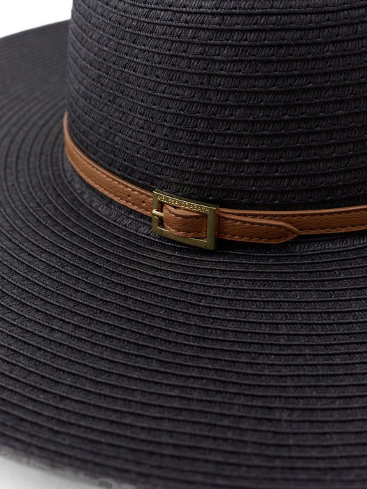 Jemima Beige Hat JEMIMA CR BLK/TAN MELISSA ODABASH 