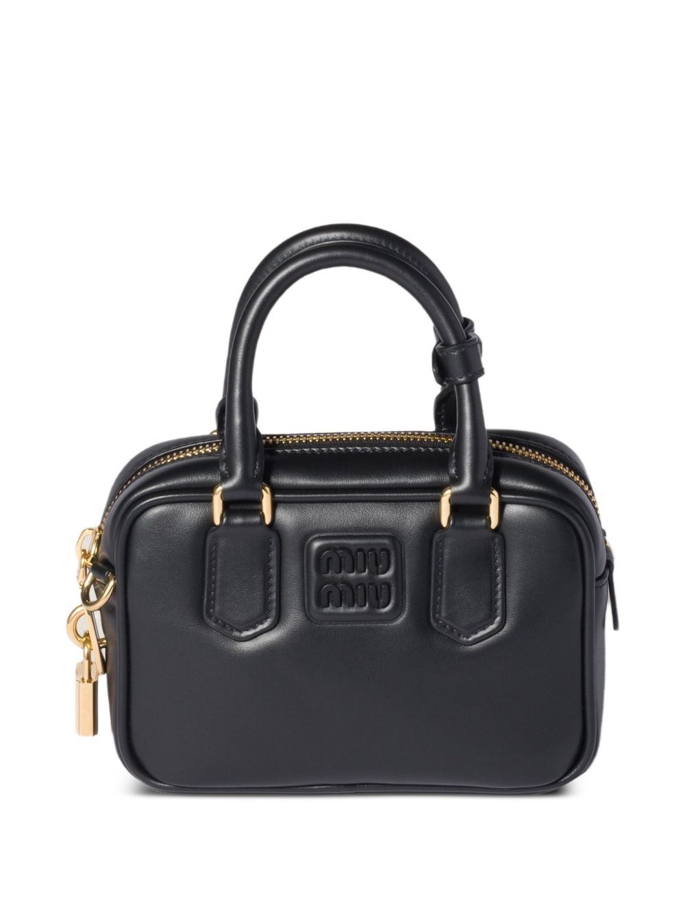 Arcadie leather tote bag 5BB123 V OON ACR3F0002 MIU MIU 