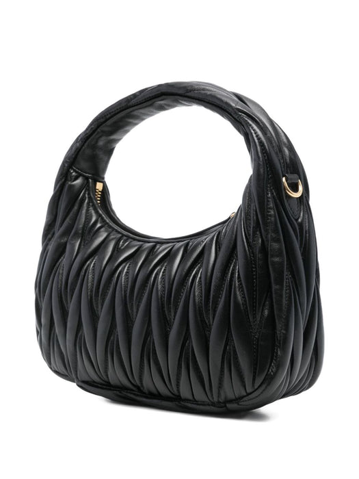 Wander matelassé leather tote bag 5BC125 V OOY AN88F0002 MIU MIU 