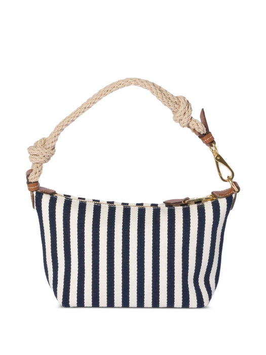 Cotton and leather pouch 5NE841 2I0GF0B9P MIU MIU 