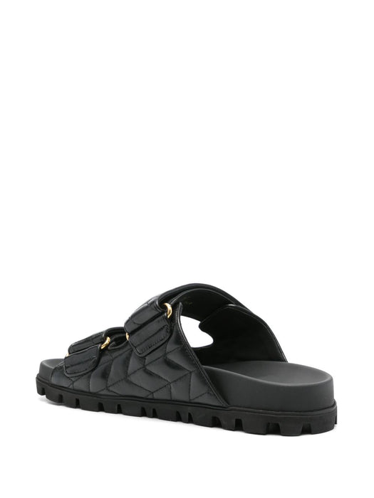 matelassé leather sandals 5XX640 F 010 88TF0002 MIU MIU 