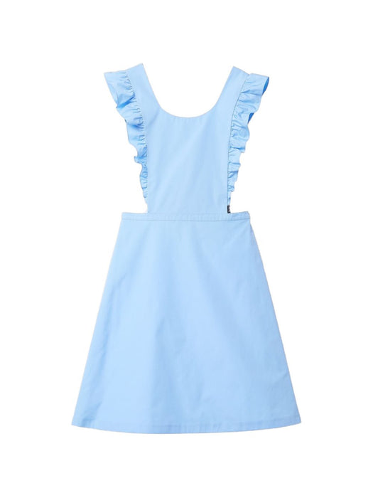 ruffled poplin midi dress MF6301 S OOO 19SEF0076 MIU MIU 