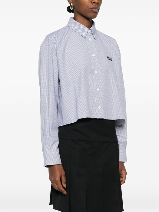 button-fastening shirt MK1659 S OOO 1805F0008 MIU MIU 