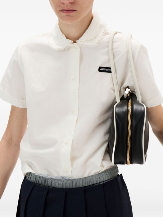 poplin shirt MK1932 S OOO 163MF0009 MIU MIU 