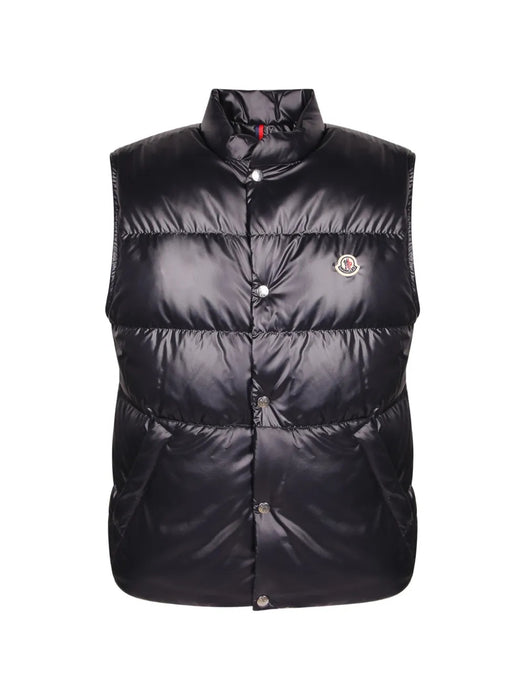 Logo-applique Quilted Gilet L1-091-1A001-43-597YX 778 MONCLER 