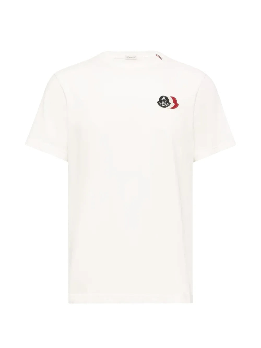Embroidered Tricolor Logo T-shirt L1-091-8C000-74-89B8Q 034 MONCLER 