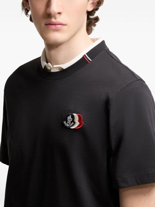 Logo-patch T-shirt L1-091-8C000-74-89B8Q 778 MONCLER 