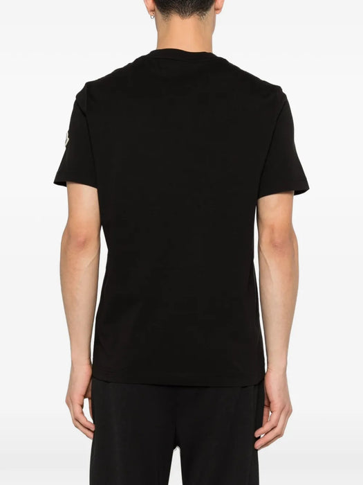 Cotton logo T-shirt L1-091-8C000-75-89B8U 999 MONCLER 