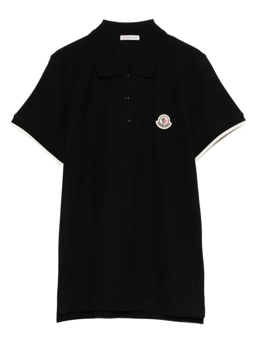 Logo-patch polo shirt L1-093-8A000-04-84720 999 MONCLER 