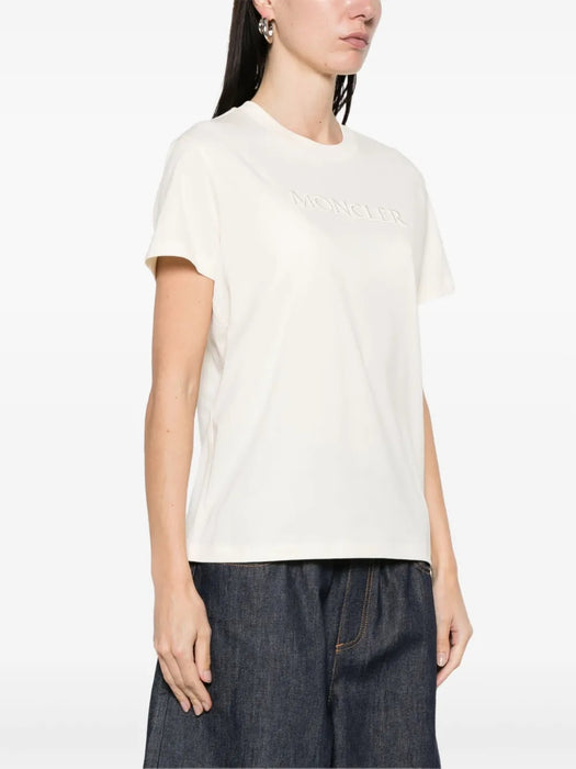 Logo-embroidered T-shirt L1-093-8C000-21-89AUO 037 MONCLER 