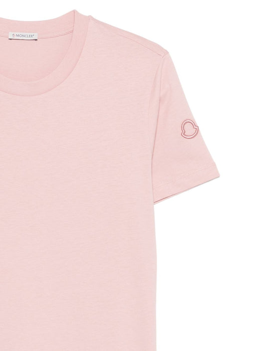 Embroidered Logo Cotton T-Shirt L1-093-8C000-29-89AUO 51E MONCLER 