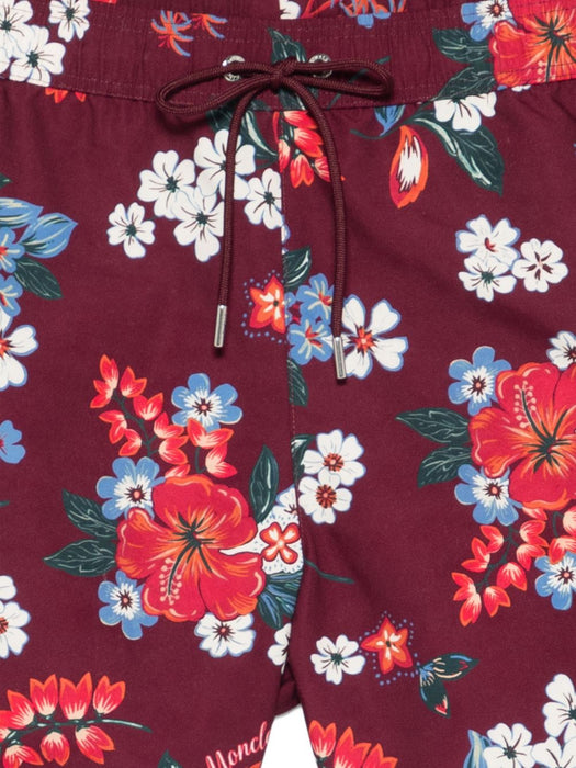 Floral-print swim shorts L10912C00001 5999KS40 MONCLER 