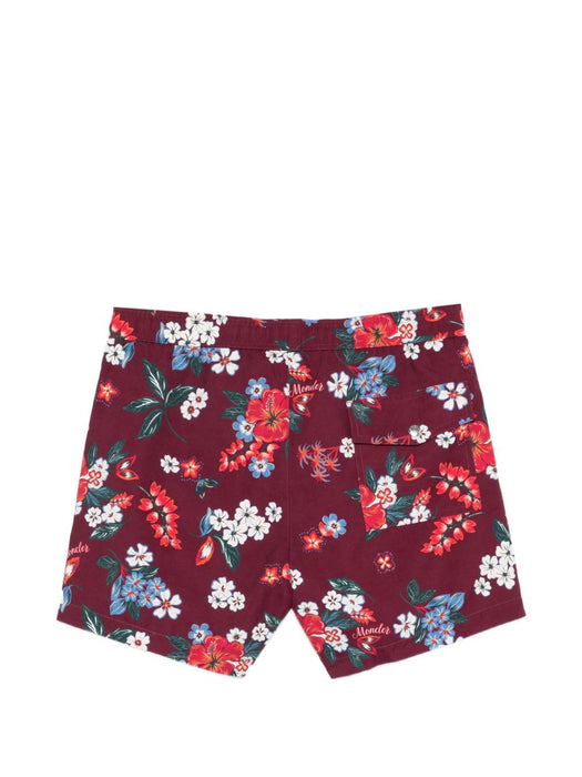 Floral-print swim shorts L10912C00001 5999KS40 MONCLER 