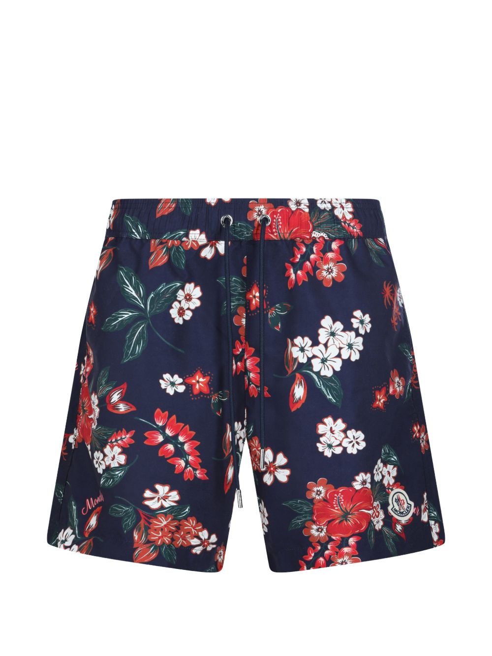 Floral-print swim shorts L10912C00001 5999KS70 MONCLER 