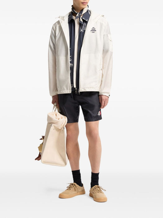 Logo-patch swim shorts L10912C00017 5985M742 MONCLER 