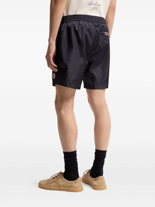 Logo-patch swim shorts L10912C00017 5985M742 MONCLER 