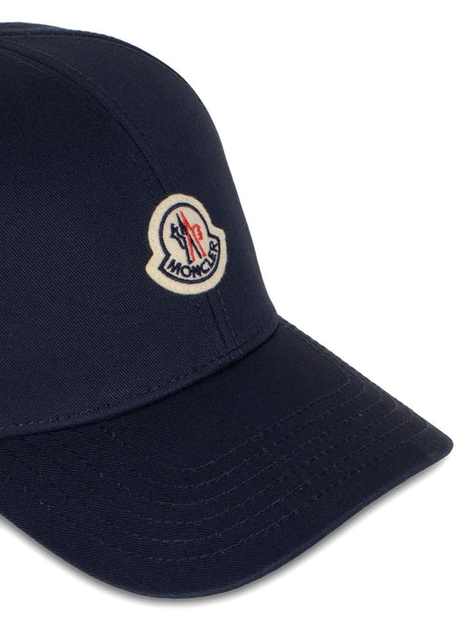 logo-patch cotton-gabardine baseball cap L10913B00048 04863778 MONCLER 