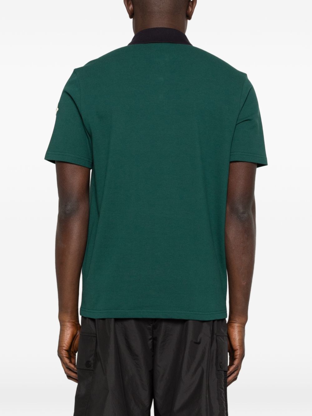 Logo-embroidered polo shirt L10918A00003 89A1686G MONCLER 
