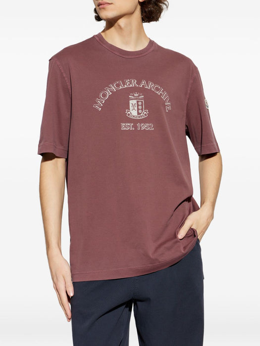graphic T-shirt L10918C00013 89BAL480 MONCLER 