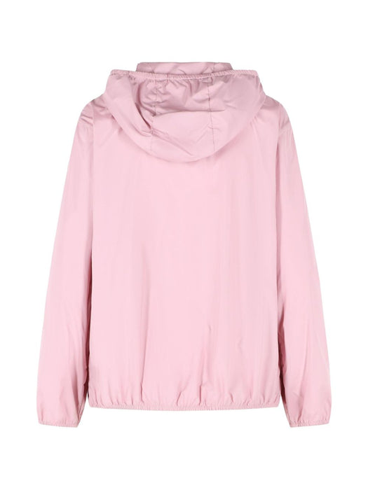 hooded logo-patch jacket L10931A00143 54AQE523 MONCLER 