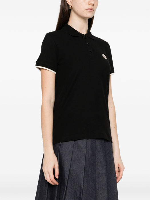 logo-patch polo shirt L10938A00004 84720999 MONCLER 
