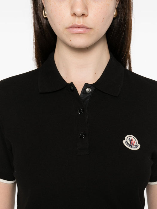 logo-patch polo shirt L10938A00004 84720999 MONCLER 