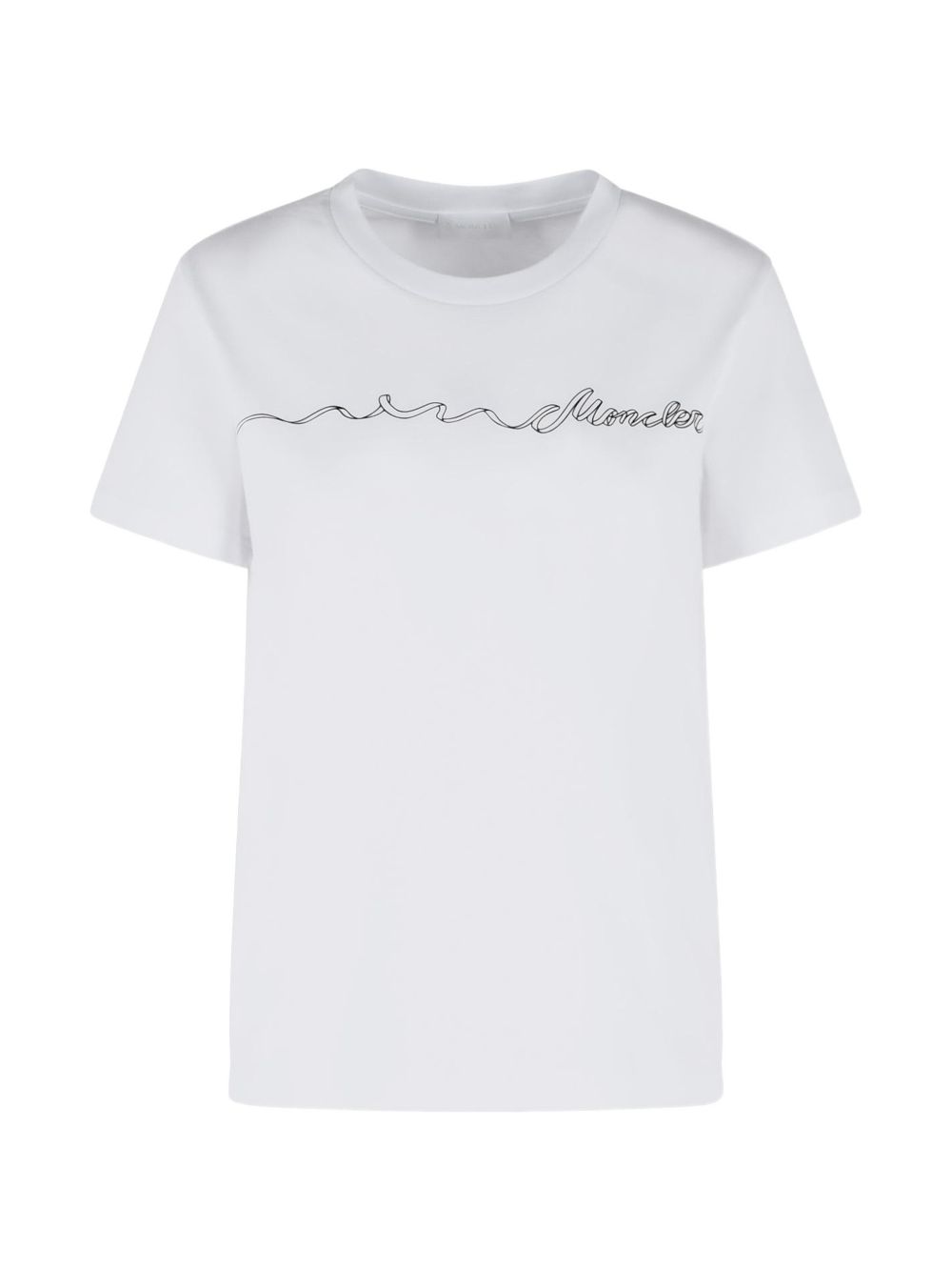 logo-patch T-shirt L10938C00017 89B8Y00A MONCLER 