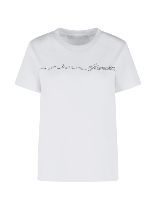 logo-patch T-shirt L10938C00017 89B8Y00A MONCLER 