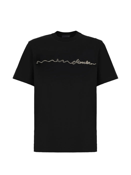 logo-detail T-shirt L10938C00017 89B8Y999 MONCLER 