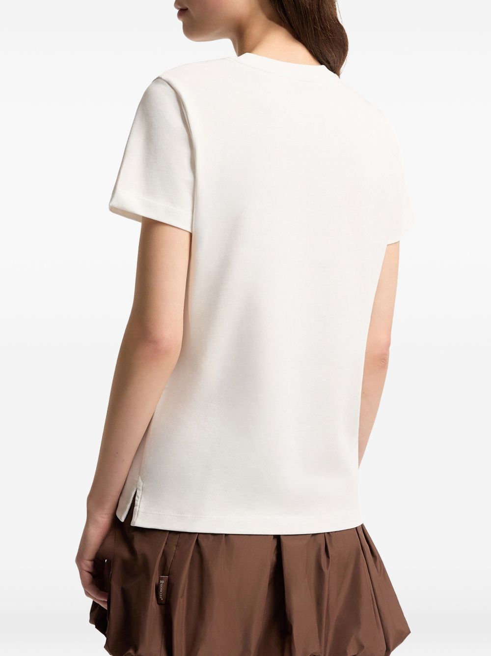 Logo-embroidered T-shirt L10938C00051 89AUG034 MONCLER 