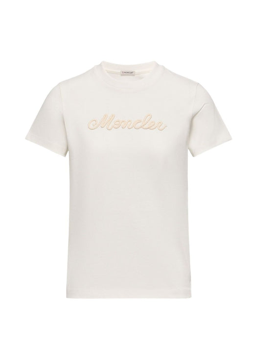 Logo-embroidered T-shirt L10938C00051 89AUG034 MONCLER 