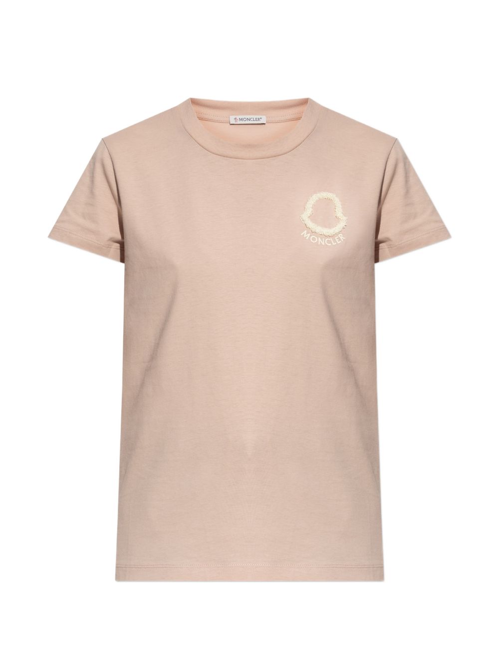 Logo-appliqué T-shirt L10938C00061 89AUO51V MONCLER 