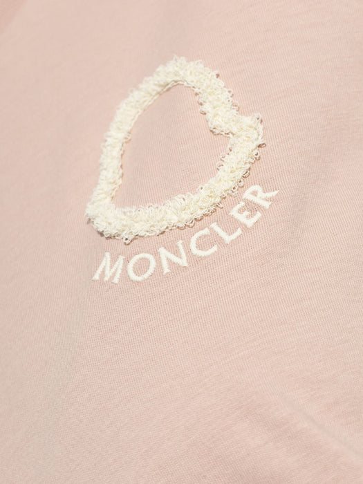 Logo-appliqué T-shirt L10938C00061 89AUO51V MONCLER 