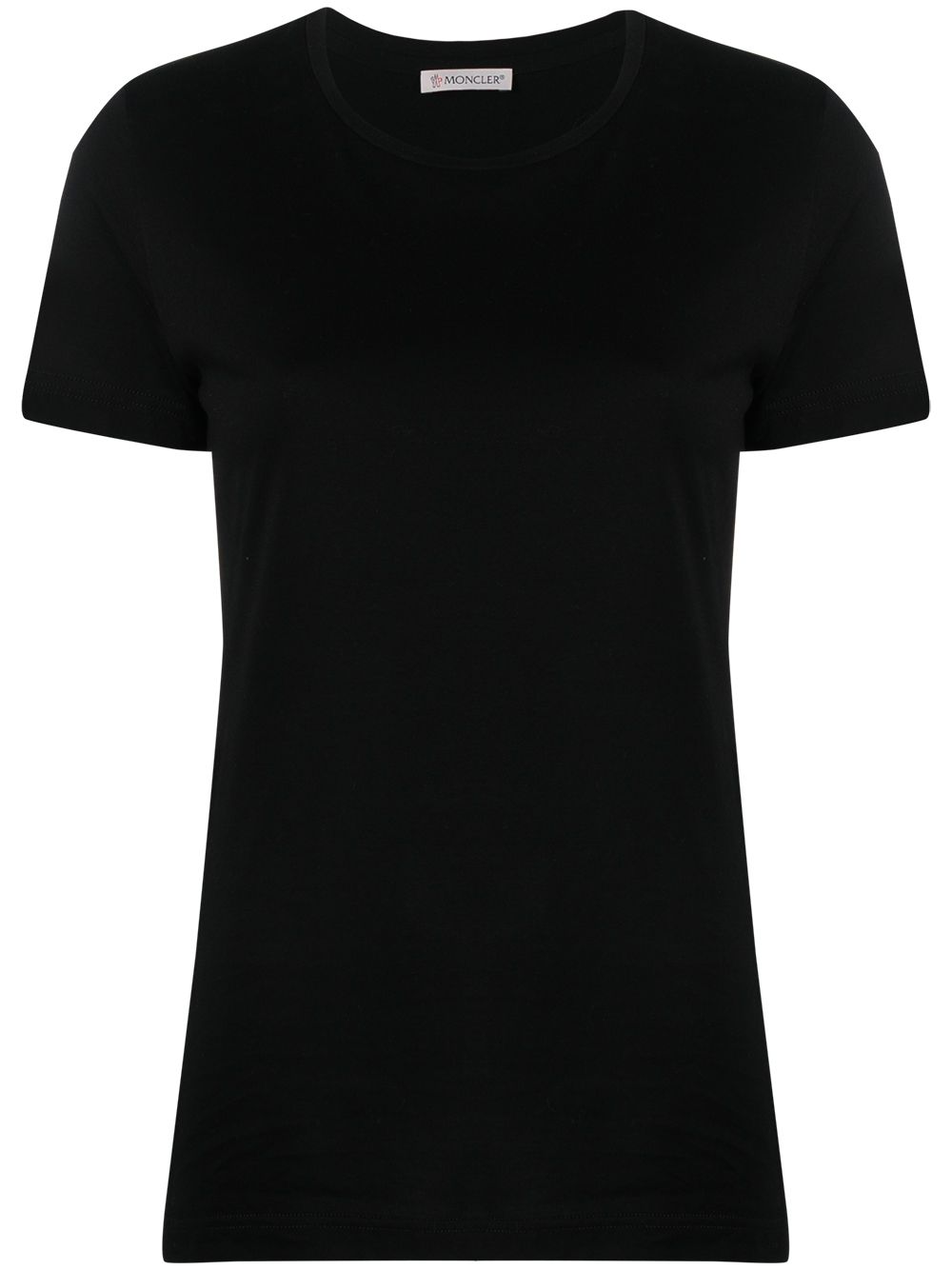 Logo-patch short-sleeve T-shirt L10938C73200 V8058999 MONCLER 
