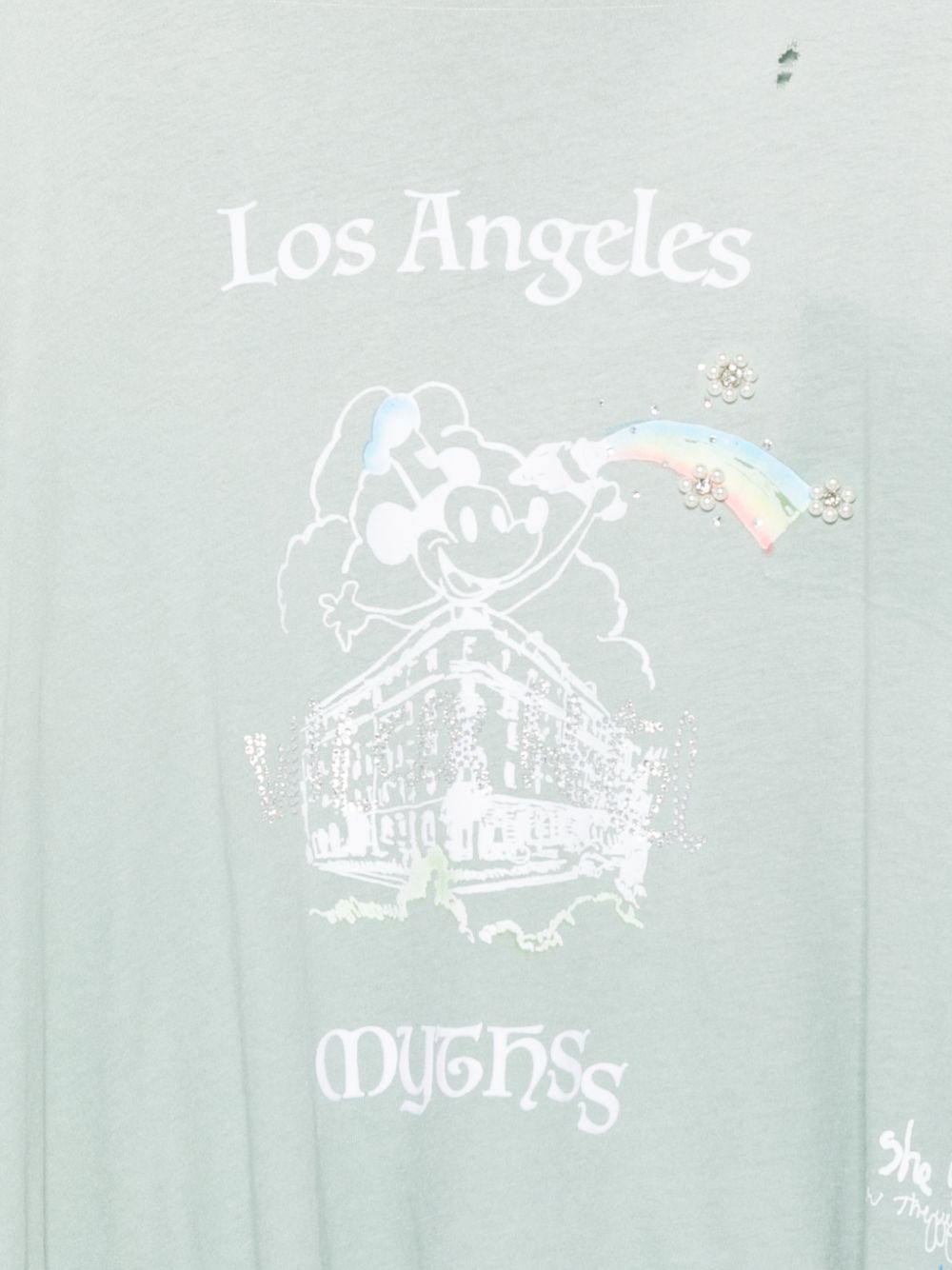 MYTHSS TEE 2U002Q1010TEA TEAL PALY HOLLYWOOD 