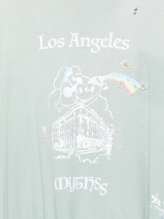 MYTHSS TEE 2U002Q1010TEA TEAL PALY HOLLYWOOD 