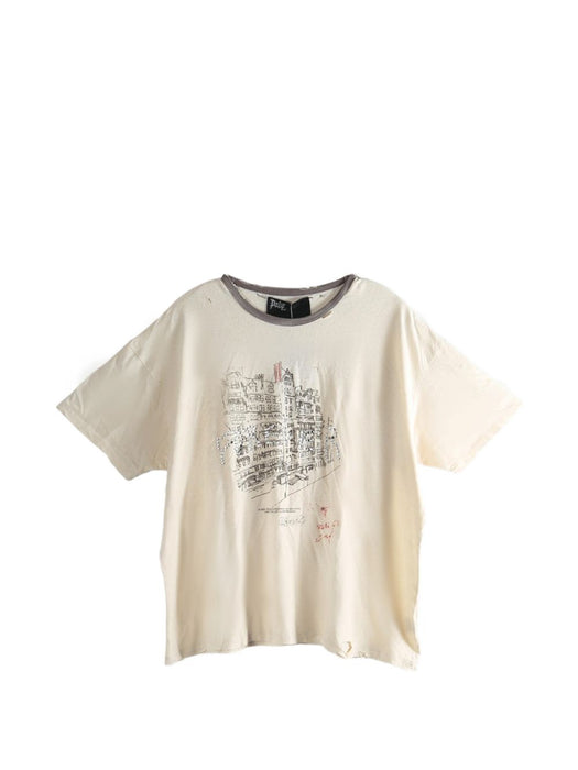 Chelseay Hotel Tee 2U004Q1010VWT VINTAGE CREAM PALY HOLLYWOOD 